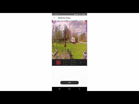 VX1 - How to Set Up and Change Detection Areas