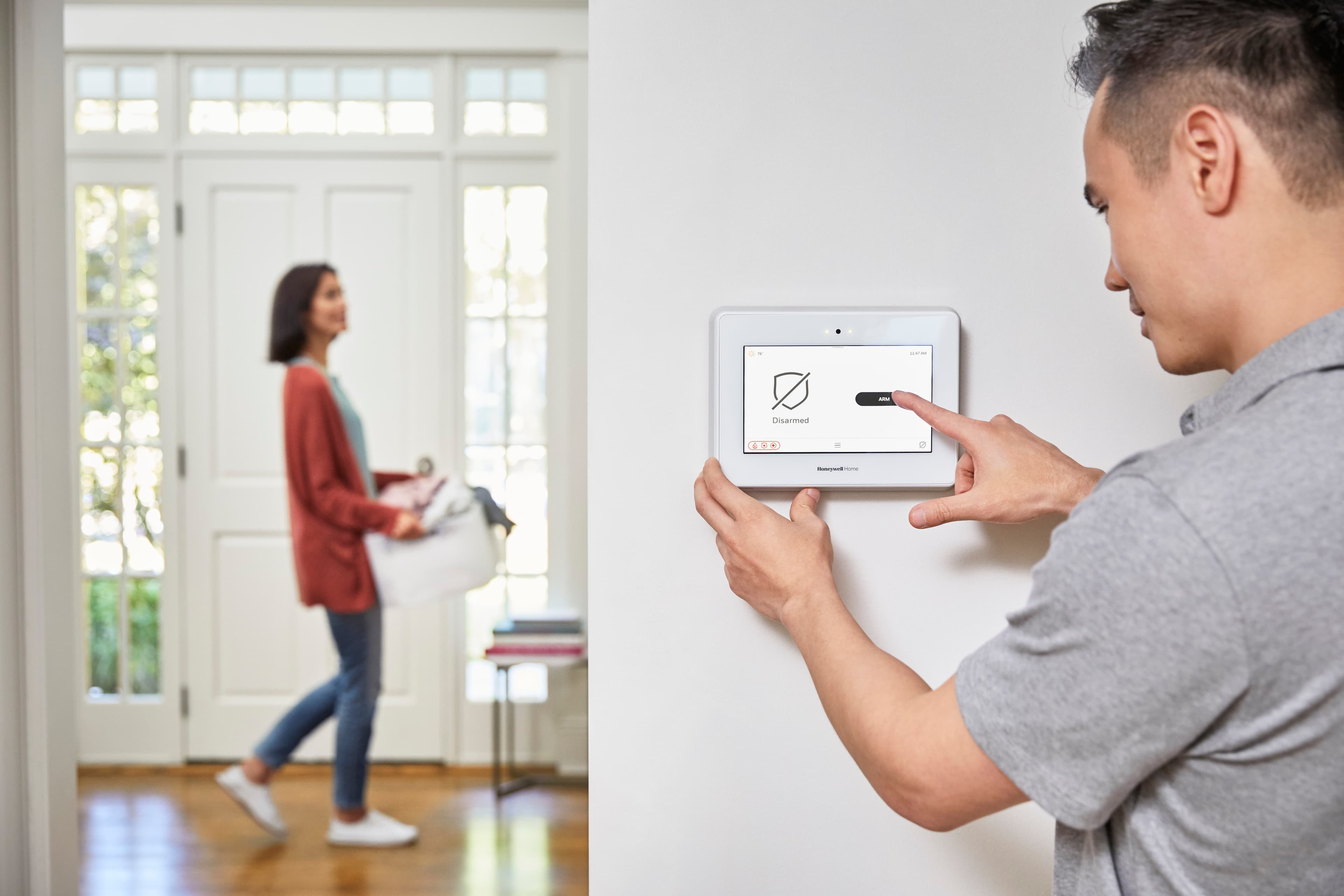 ProSeries panel in home with installer